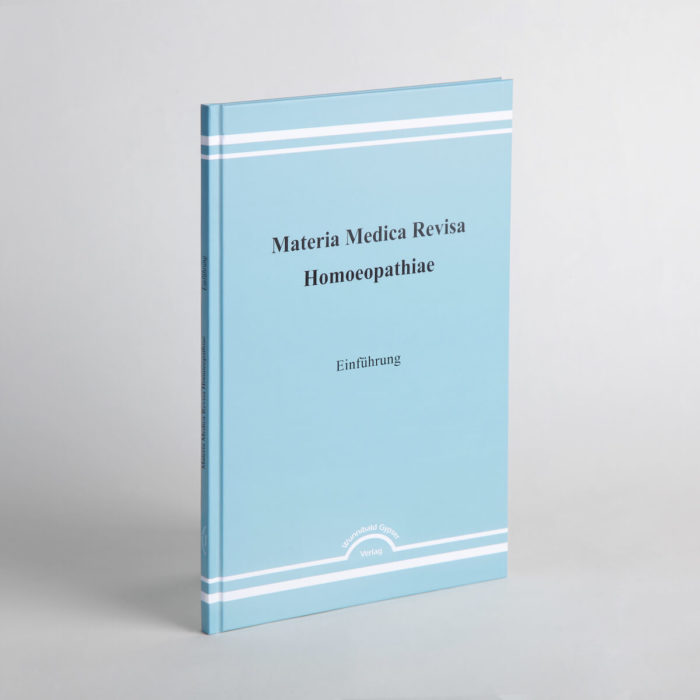 Materia medica revisa homoeopathiae-Einführung